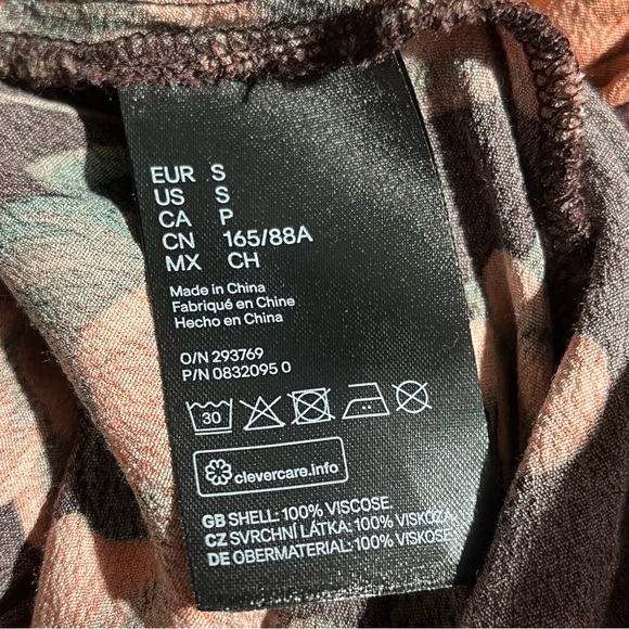 JOHANNA ORTIZ x H&M Brown Floral Dress - Picture 7 of 7